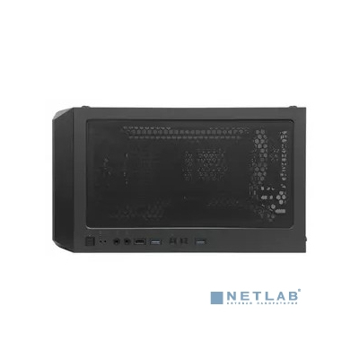 1STPLAYER TRILOBITE T5 Black / mATX, TG / 4x120mm LED fans inc. / T5-BK-4F1