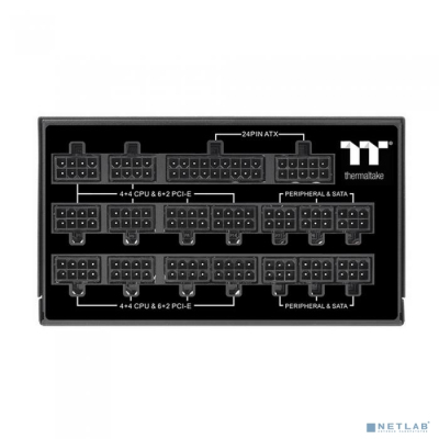 Блок питания Thermaltake ATX 1550W Toughpower Grand TF1 80+ titanium (24+4+4pin) APFC 140mm fan color 12xSATA Cab Manag RTL [PS-TPD-1550FNFATE-1]