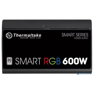 Блок питания Thermaltake Smart RGB [PS-SPR-0600NHSAWE-1] 600W / APFC / 80+