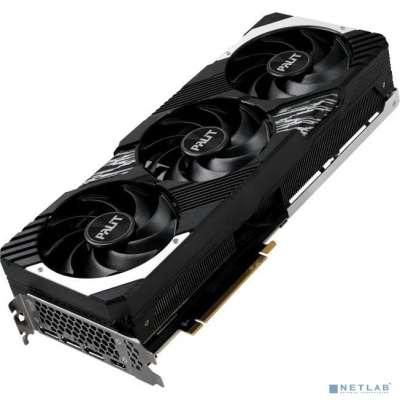 Видеокарта Palit PCI-E 4.0 RTX4070Ti GAMINGPRO NVIDIA GeForce RTX 4070TI 12288Mb 192 GDDR6X 2310/21000 HDMIx1 DPx3 HDCP RTL [NED407T019K9-1043A]