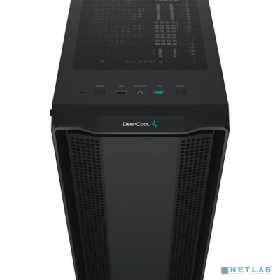 Корпус Deepcool CC560 черный без БП ATX 3x120mm 1xUSB2.0 1xUSB3.0 audio bott PSU [R-CC560-BKGAA4-G-1]