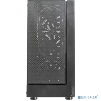 Корпус Formula F-33RGB черный без БП ATX 5x120mm 2x140mm 2xUSB2.0 1xUSB3.0 audio bott PSU