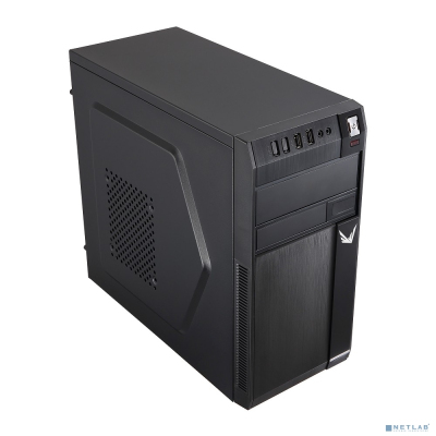 Корпус Formula FM-608 черный 450W mATX 2x120mm 2xUSB2.0 audio