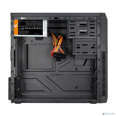 Корпус Formula FM-608 черный 450W mATX 2x120mm 2xUSB2.0 audio