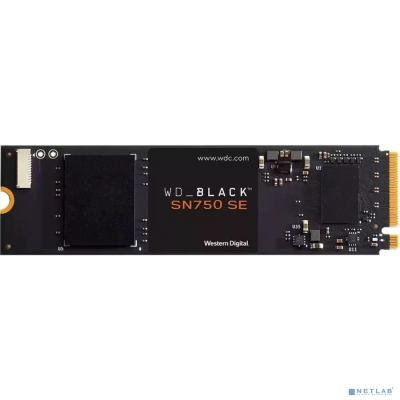 Твердотельный накопитель SSD WD Black SN750 SE NVMe WDS500G1B0E 500ГБ Gen4