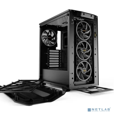 be quiet! Pure Base 500 FX Black / ATX, TG, USB-C / 3x120mm + 1x140mm ARGB fans inc. / BGW43