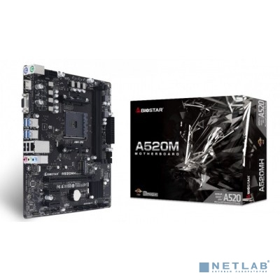Biostar A520MH RTL{AMD A520,mATX (uATX),Socket AM4}