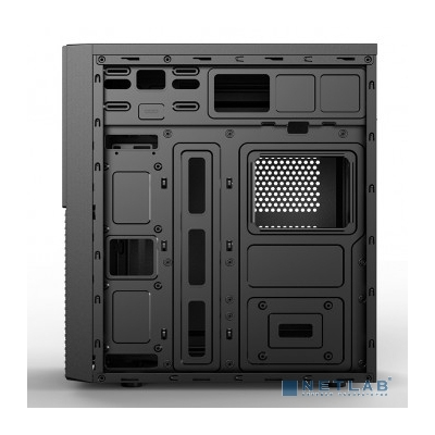 CBR PCC-ATX-E188-WPSU Корпус ATX Miditower E188, без БП, 1*USB 3.0, 2*USB 2.0, HD Audio+Mic, Black