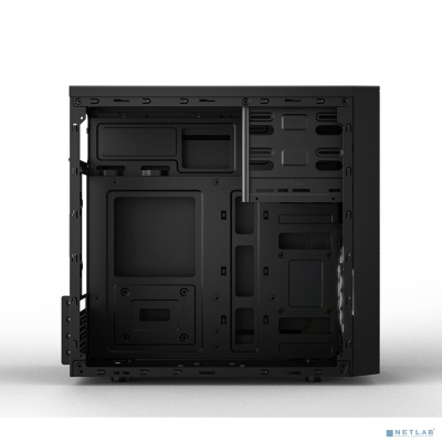 CBR PCC-MATX-RD873-400W Корпус mATX Minitower RD873, c БП PSU-ATX400-12EC (400W/120mm), 2*USB 2.0, HD Audio+Mic, кабель питания 1.2м, Black