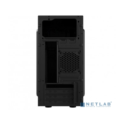 CBR PCC-MATX-RD873-450W2 Корпус mATX Minitower RD873, c БП PSU-ATX450-08EC (450W/80mm), 2*USB 2.0, HD Audio+Mic, кабель питания 1.2м, Black