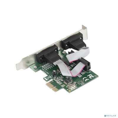 Exegate EX283706RUS Контроллер EXE-307 PCI-E, 2*COM port (OEM)