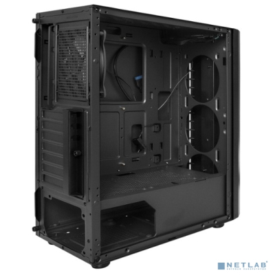 Exegate EX292733RUS Корпус Miditower ExeGate EVO-5020-NPX500 (ATX, 500NPX 12см, с окном, 1*USB+1*USB3.0, HD аудио, 1 вент. 12см с RGB подсветкой)