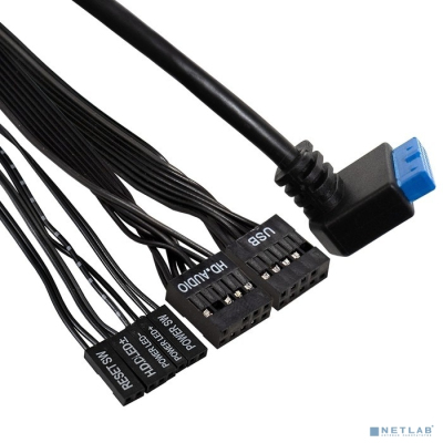 Exegate EX294020RUS Корпус Desktop ExeGate FL-102-TPS350 (mini-ITX, БП TPS350 с вент. 8см, 2*USB + 1*USB3.0, аудио, черный)