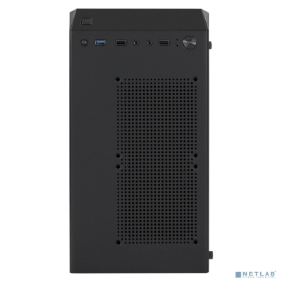 Exegate EX294407RUS Корпус Miditower ExeGate Mistery Z4-NPX500 Grey (ATX, БП 500NPX с вент. 12см, 2*USB+1*USB3.0, HD аудио, серый, вент. 12 см с RGB подсветкой, пылевые фильтры, боковая панель - закал