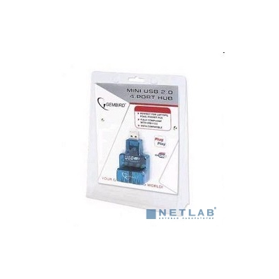 GEMBIRD HUB USB2.0 Mini 4-port [UHB-CN224]