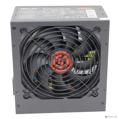 Ginzzu CB450 12CM black,24+4p,PCI-E, 3*SATA, 2*IDE,оплетка MB, кабель питания