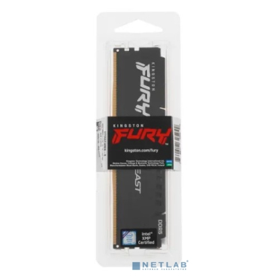 Kingston DRAM 8GB 5600MT/s DDR5 CL40 DIMM FURY Beast Black KF556C40BB-8