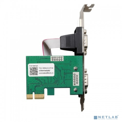 KS-is KS-575 Контроллер PCIe COM RS232 x 2