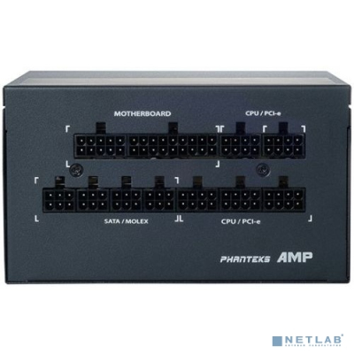 PHANTEKS AMP 1000W Блок питания (Active PFC, 120mm Fan, Japanese Capacitors, 80 PLUS Gold, Fully Modular) [PH-P1000G] Retail