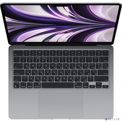 Apple MacBook Air 13 [Z124000DS] (КЛАВ.РУС.ГРАВ.) Space Gray 13.3" Retina {(2560x1600) M1 chip with 8-core CPU 7-core GPU/16GB/512GB SSD}