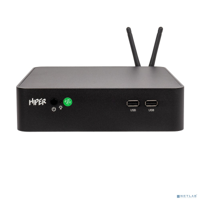 Hiper 61GFBDC12QI Неттоп M8 i5 11500/8Gb/SSD256Gb UHDG 630/W10Pro/черный