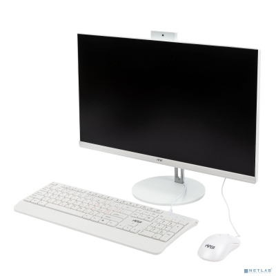 Hiper V10 [HO2ZHLFB5W] White 23.8" {FHD i3 12100/8Gb/SSD256Gb UHDG/noOS/kb/m}