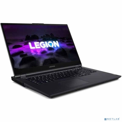 Lenovo Legion 5 17ITH6H [82JM0022RM] (КЛАВ.РУС.ГРАВ.) Phantom Blue 17.3" {FHD IPS i5-11400H(2.7GHz)/16GB/1TB SSD/RTX3060 6GB/DOS.}