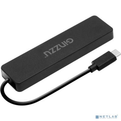 Картридер Ginzzu EXT GR-899UB Type C, 3xUSB 3.0+U3:SD/microSD