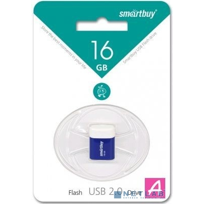Smartbuy USB Drive 16GB LARA Blue SB16GBLARA-B