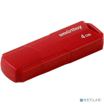 Smartbuy USB Drive 4GB CLUE Red (SB4GBCLU-R)