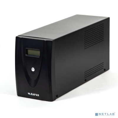 ИБП Бастион RAPAN-UPS 3000 black (220В 3000ВА/1800Вт меандр АКБ 4х7Ач интерактивный) (734)