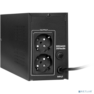 Exegate EP285604RUS ИБП ExeGate SpecialPro UNB-800.LED.AVR.EURO <800VA/480W, LED, AVR, 2 евророзетки, Black>
