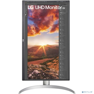 LCD LG 27" 27UP850N-W {IPS 3840x2160 60Hz 5ms 178/178 400cd 1200:1 10bit(8bit+FRC) HDR10 DisplayHDR400 2xHDMI2.0 DisplayPort1.4 FreeSync 2xUSB3.0 USB-C3.0(96W) AudioOut 2x5W Pivot VESA}