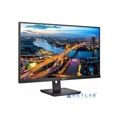 LCD PHILIPS 27" 276B1/00 черный с поворотом экрана {IPS 2560x1440 75Hz 4ms 178/178 300cd 1000:1 8bit HDMI1.4 DisplayPort1.4 AdaptiveSync RJ45 3xUSB3.2 USB-C(PD 65W) AudioOut 2x2W VESA}