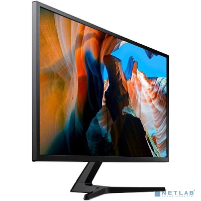 LCD Samsung 31.5" U32J590UQM Dark Blue Gray/черный {VA LED 3840x2160 4ms 60Гц 16:9 270cd 178гр/178гр DisplayPort(v1.2) HDMI(v2.0x1, 1.4x1)}