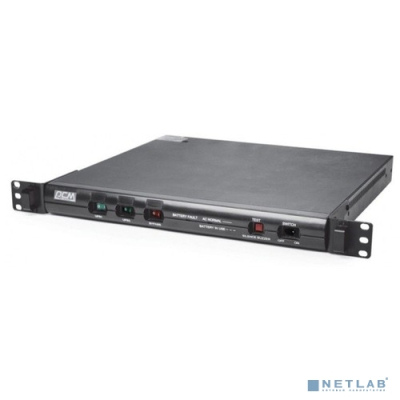 PowerCom King Pro RM KIN-1000AP (1U) ИБП {Line-Interactive, 1000VA/800W, Rack, 5хС13, Serial+USB} (1152593)
