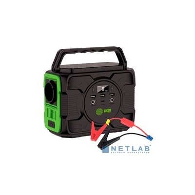 Мобильный аккумулятор Cactus CS-PCS144-EC5 40000mAh 2.1A 2xUSB черный/зеленый