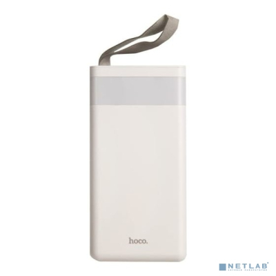 Hoco J73 Портативный аккумулятор, 30000mAh, 2A, белый (39421)