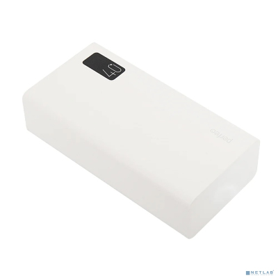 Perfeo Powerbank MOUNTAINS 40000 mAh/LED дисплей/PD + QC 3.0/Type-C/4 USB/Выход: 3A, max 22.5W/White (PF_D0160)