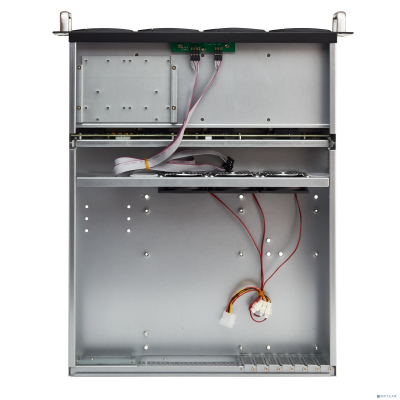 Exegate EX281292RUS Серверный корпус ExeGate Pro 2U550-HS08 <RM 19", высота 2U, глубина 550, БП 1U-700ADS, 8xHotSwap, USB>