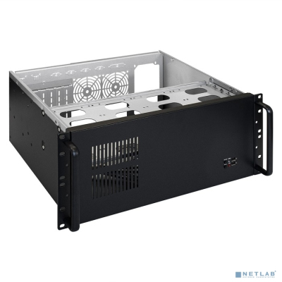 Exegate EX292101RUS Серверный корпус ExeGate Pro 4U300-08 <RM 19", высота 4U, глубина 300, БП 500PPH 80+Bronze, USB>