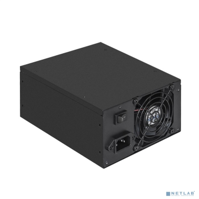 Exegate EX292190RUS Серверный БП 400W ExeGate ServerPRO-400ADS (ATX, APFC, КПД 82% (80 PLUS), 2x8cm fans, 24pin, (4+4)pin, PCIe, 9xSATA, black)