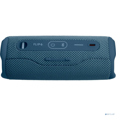 Портативная колонка JBL Flip 6, 30Вт, синий [jblflip6blu]