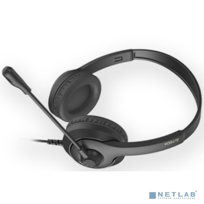 A4Tech Fstyler FH100 черный 2м накладные (FH100 (STONE BLACK))