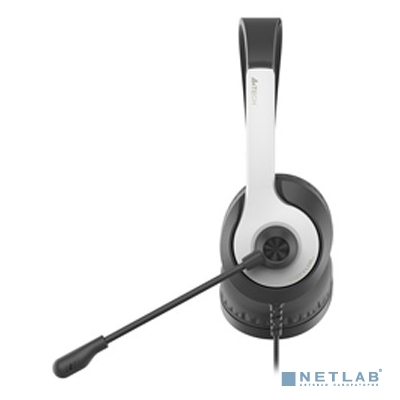 A4Tech Fstyler FH100U белый/черный 2м накладные USB (FH100U (PANDA))