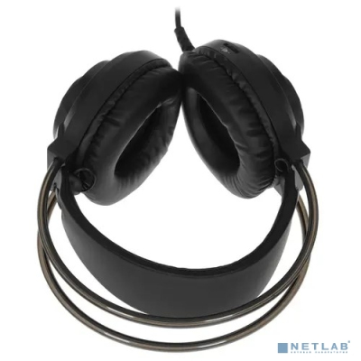 Defender Flame черный, RGB, провод 2 м