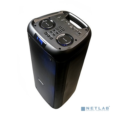 Dialog Oscar AO-200 - акустическая колонка 1.0, 45WRMS, Караоке с беспр. микр., BT+FM+USB+SD+LED