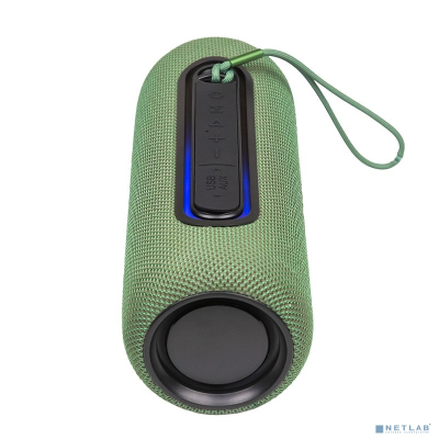 Dialog Progressive AP-11 GREEN - акуст. колонка-труба, 1.0, 12W RMS, Bluetooth, FM+USB reader