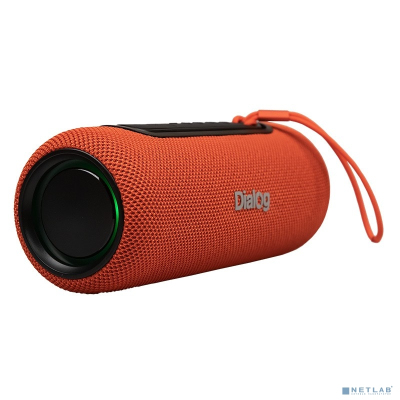 Dialog Progressive AP-11 RED - акуст. колонка-труба, 1.0, 12W RMS, Bluetooth, FM+USB reader