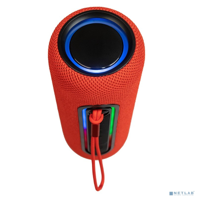 Dialog Progressive AP-11 RED - акуст. колонка-труба, 1.0, 12W RMS, Bluetooth, FM+USB reader